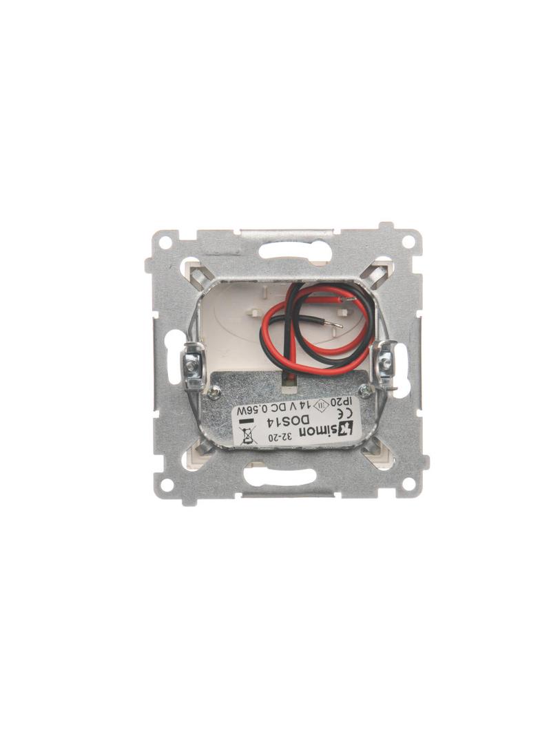 Simon 54 Oprawa oświetleniowa LED 14 V DC 0.42 W białe ciepłe 3100 K złoty mat !Wymagany zasilacz 14V DOS14.01/44 KONTAKT