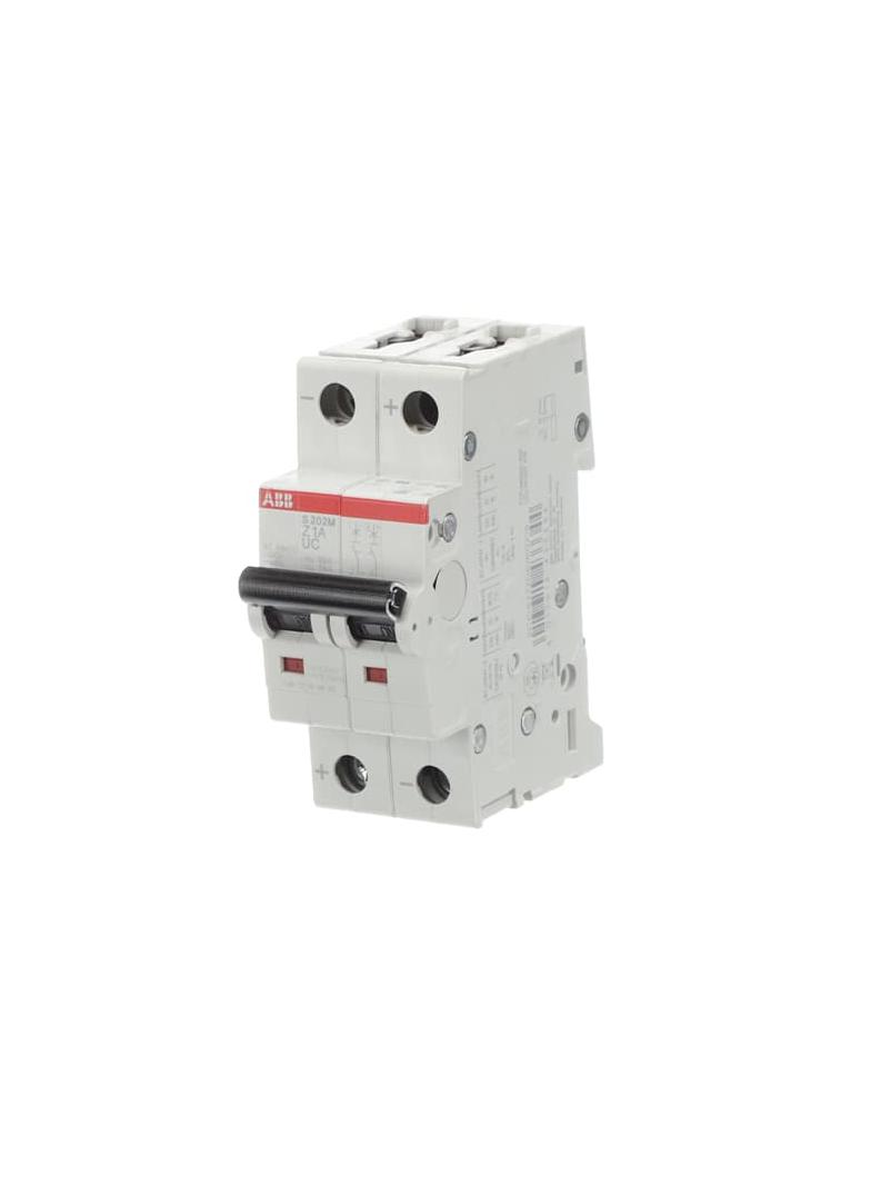 S202M-Z1UC Wyłącznik nadprądowy 10kA AC/DC 2P Z1A 2CDS272061R0218 ABB