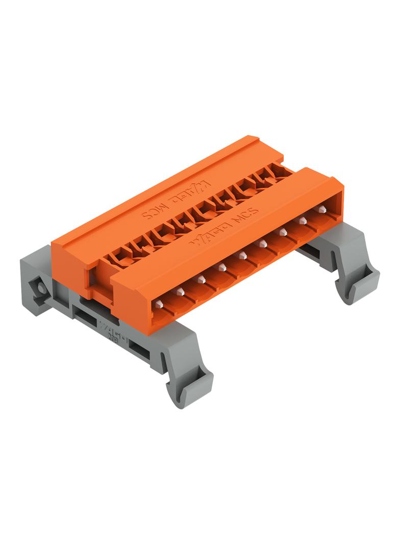 MCS-MIDI Classic wtyk dwustronny 9-bieg. pomarańczowy raster 5,08 mm /25szt./ WAGO