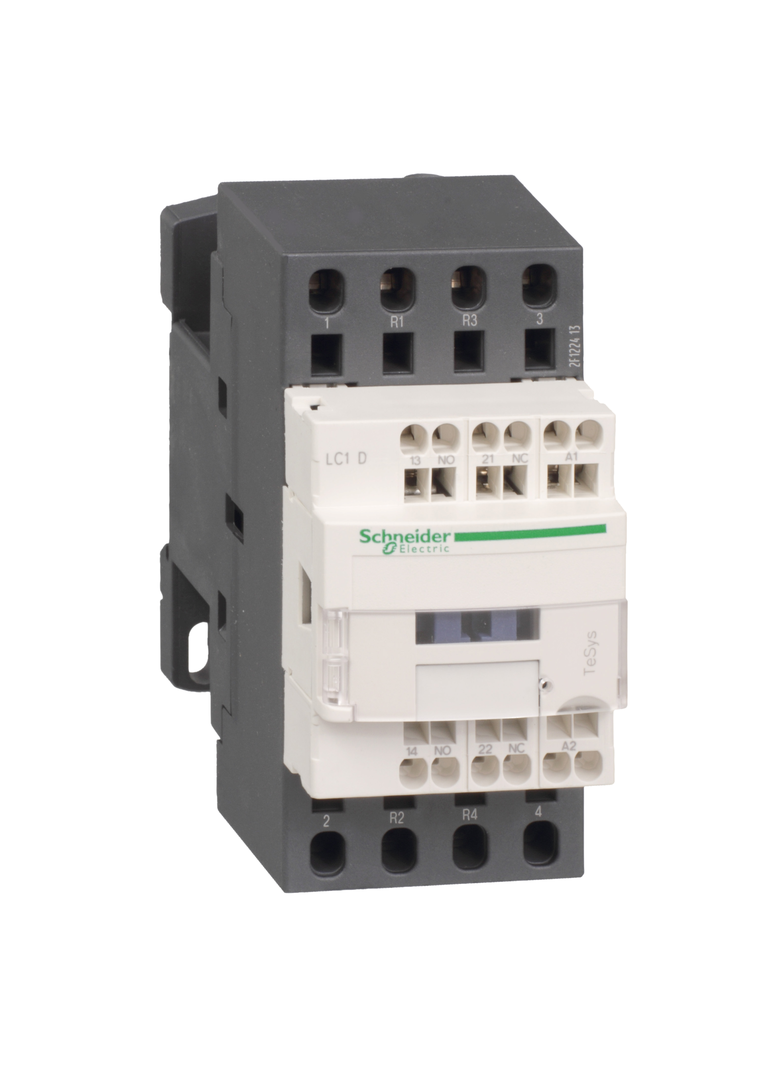 Stycznik mocy TeSys D [AC-3] 25A 4P 2Z 2R cewka 400VAC LC1D1283V7 SCHNEIDER
