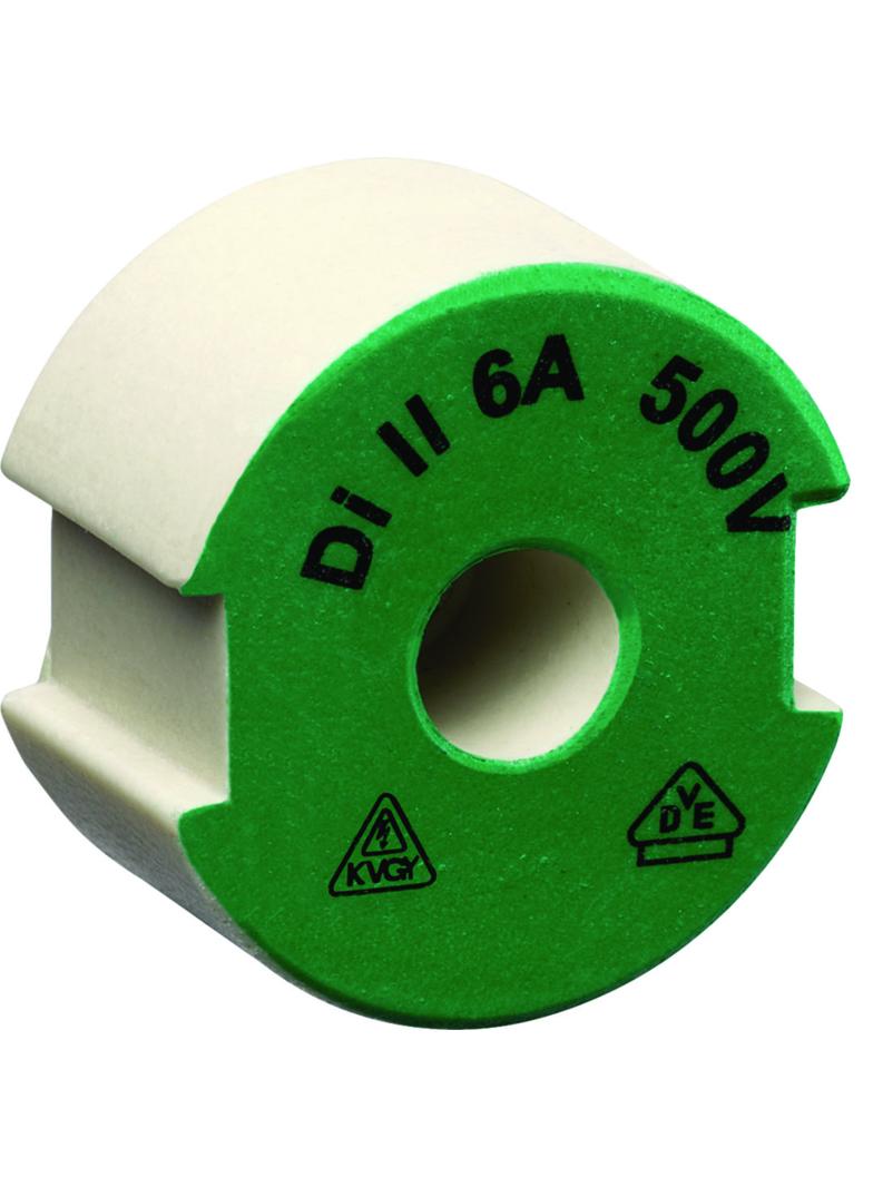 Wstawka kalibrująca DSII/E27 6A zielony LE27P06 HAGER