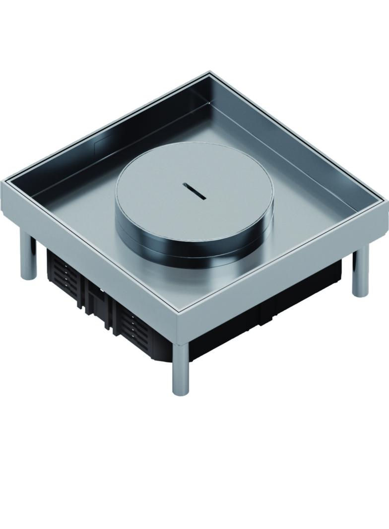 tehalit.VE-EE Pokrywa tubus IP54 5kN EKQ06 200x200 25mm stal nierdzewna EKQ060TM25 HAGER