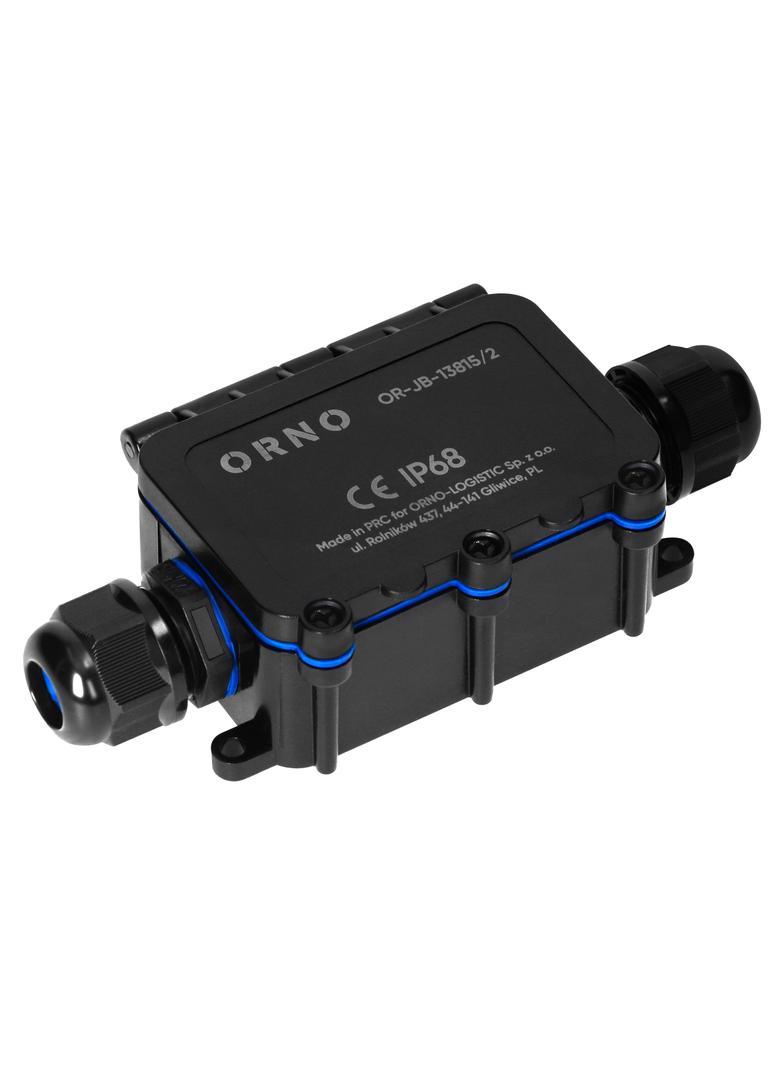 Puszka natynkowy HD IP68, 0,5-6,0mm2 ,2 dławnice M20 OR-JB-13815/2 ORNO