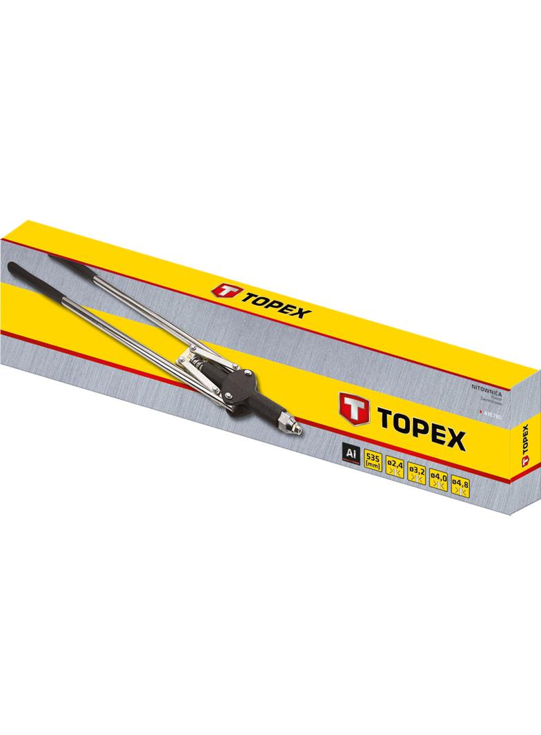 Nitownica czołowa do nitów aluminiowych 2.4/3.2/4.0/4.8 mm