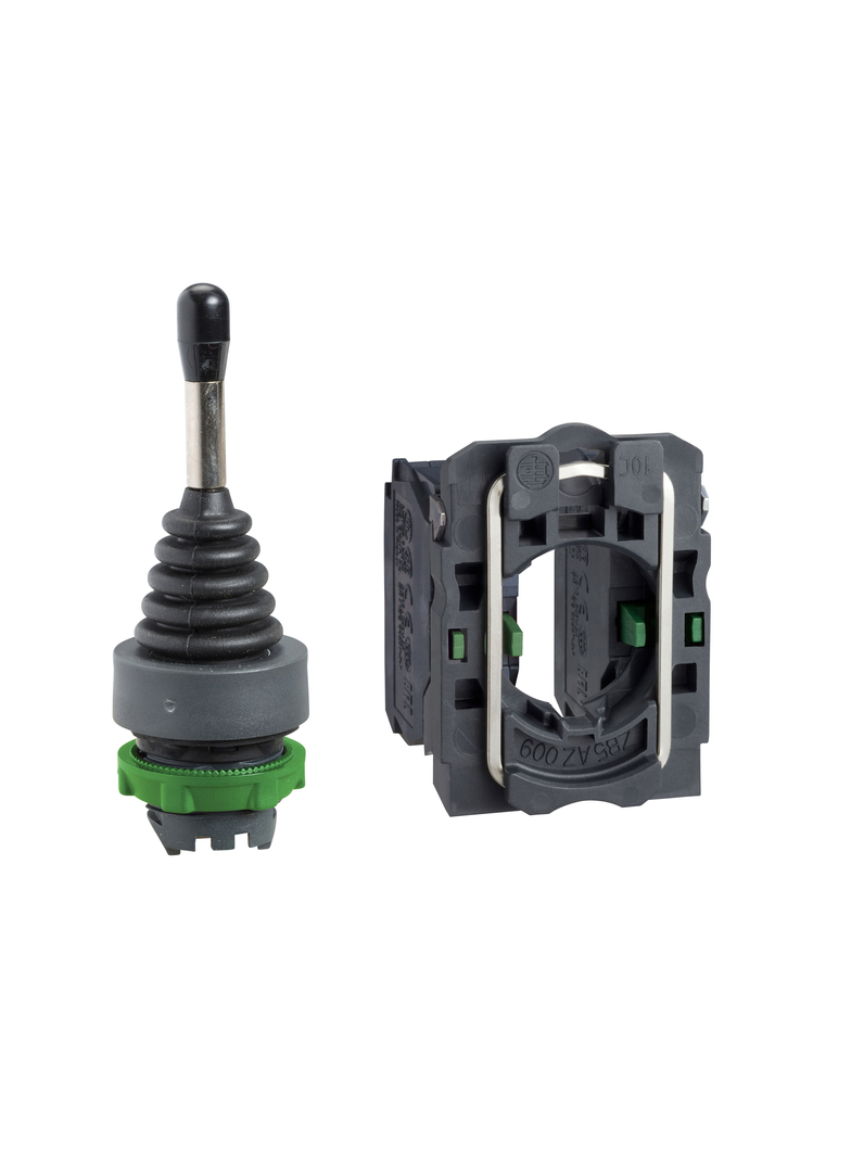 Harmony XB5 Manipulator dwukierunkowy, Stabilny, 1 NO, Plastikowy, Zaciski śrubowe, 54 mm