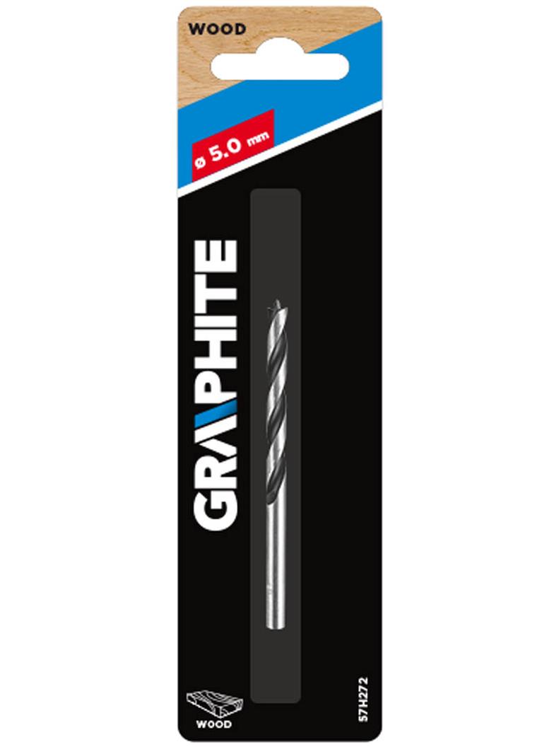 Wiertło do drewna spiralne, 5 x 85 mm