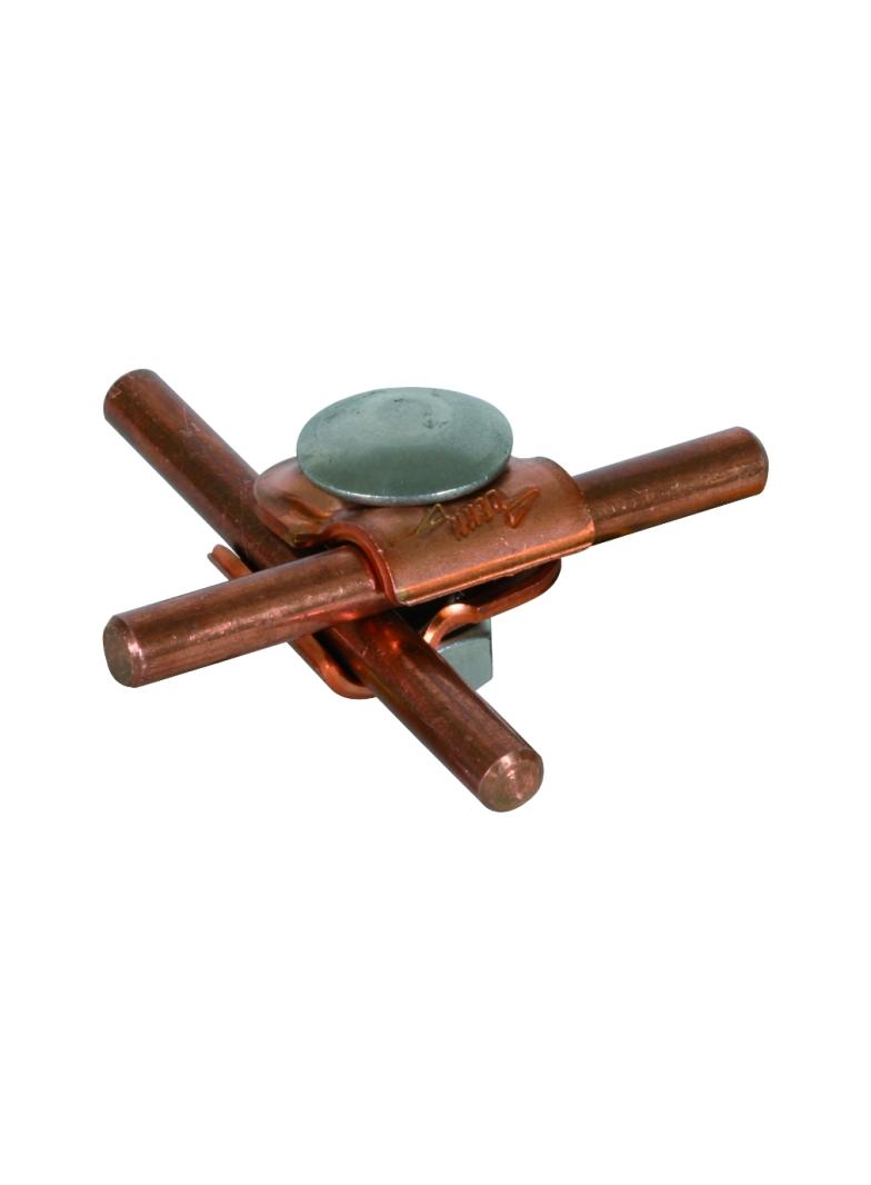 Zacisk uniwersalny mmV do drutu 6-8 mm, Cu