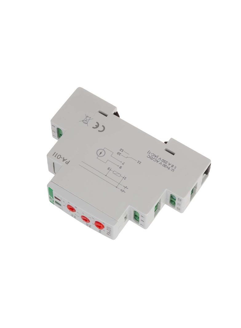 przekaźnik analogowy z wejściem prądowym, wejście 0÷20mA / 4÷20mA, 8A, montaż na szynie DIN