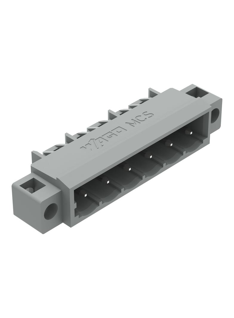 MCS-MIDI Classic wtyk 6-bieg. czarny raster 5 mm /100szt./ WAGO