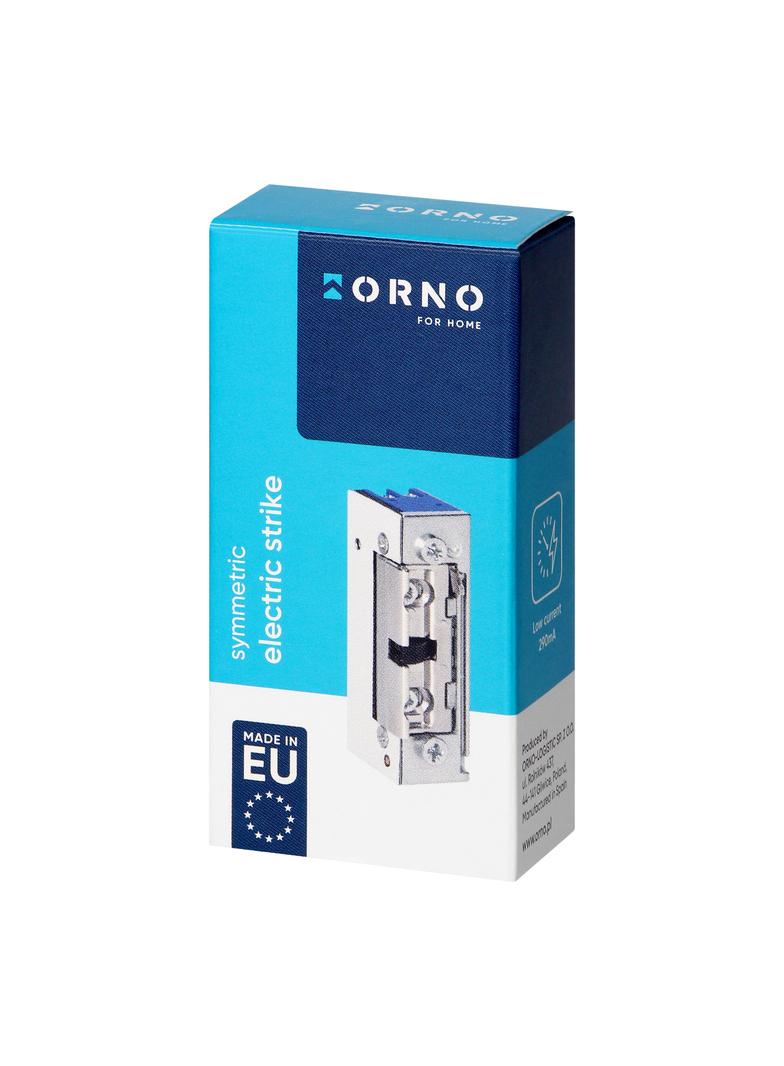 Elektrozaczep symetryczny z pamięcią i z blokadą, regulacja zapadki, niskoprądowy, 280mA dla 12VDC