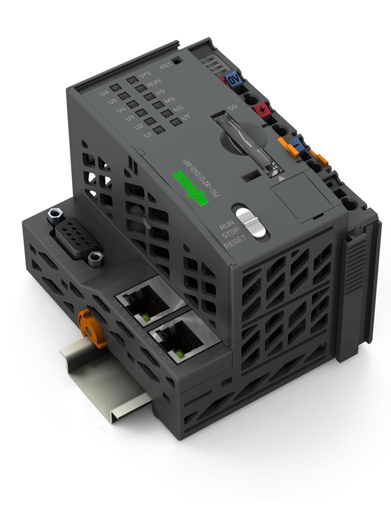 Sterowniki PFC200; 2. generacja; 2 x ETHERNET, RS-232/-485; telesterowanie; XTR WAGO