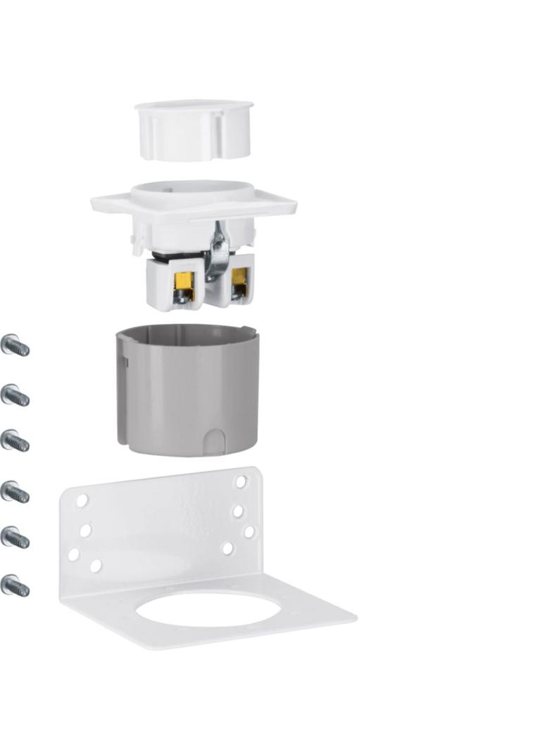 Gniazdo Schuko z uchwytem do płyty perforowanej VZ00APZ HAGER