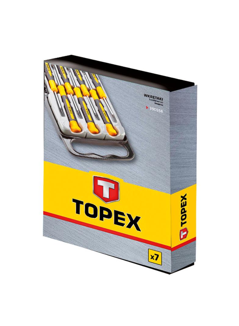 Wkrętaki precyzyjne, zestaw 7 szt.