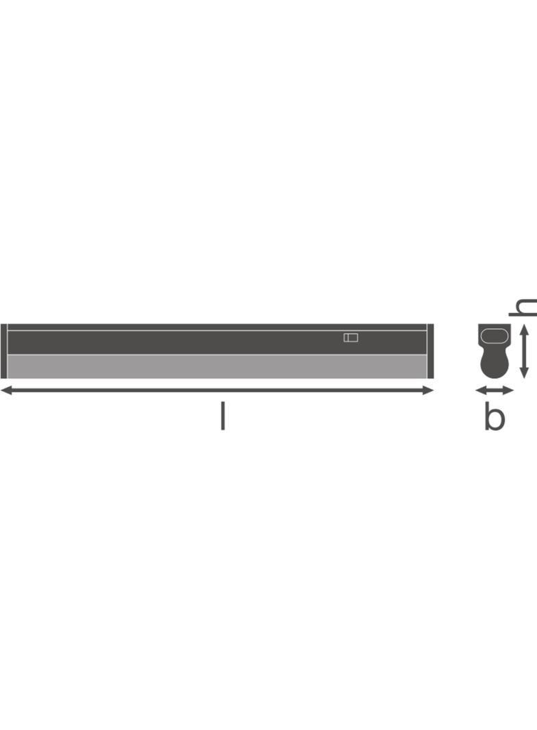 Oprawa liniowa LINEAR COMPACT SWITCH 300 4W 3000K