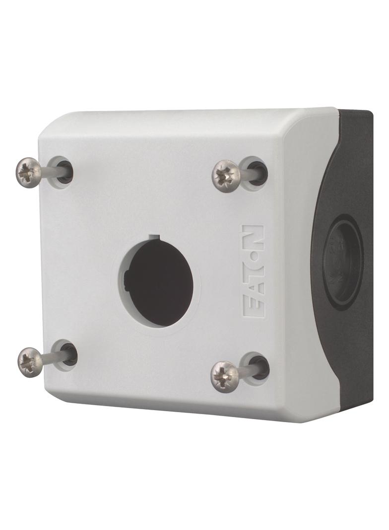 M22-I1 Obudowa kasety 1-otworowa 22mm szara IP67 216535 EATON