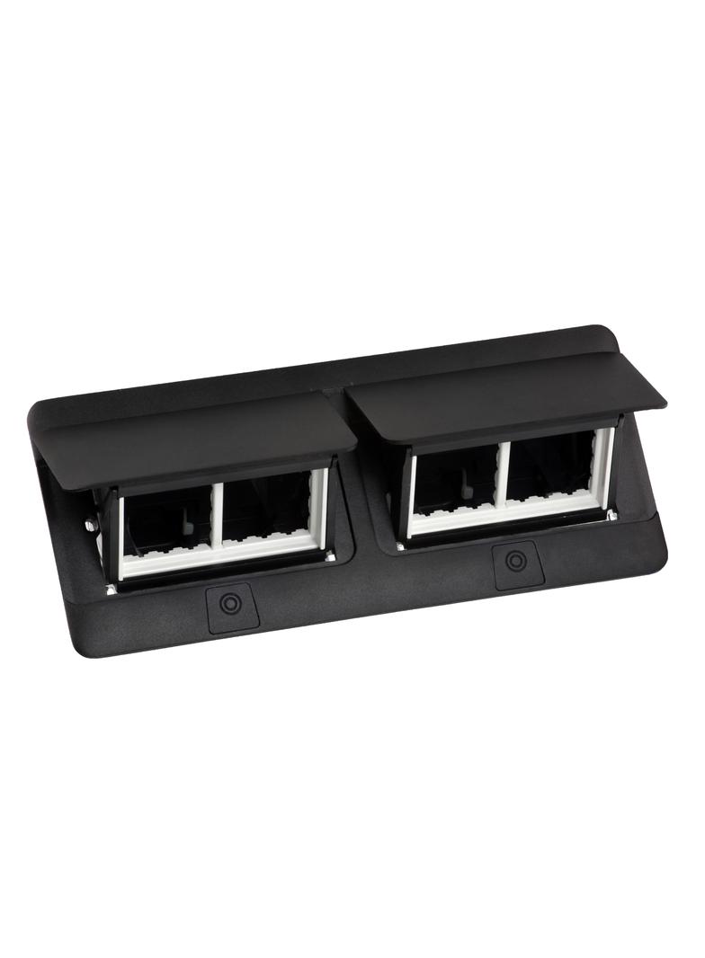 POPUP 2X4M CZARNA +ZESTAW MONTAŻOWY, Legrand