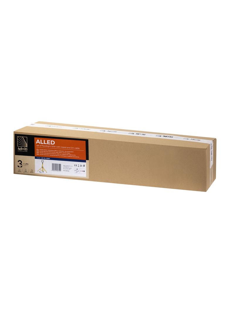 Zestaw naświetlacz ALLED 50W + statyw + przewód AD-NL-6297 ORNO