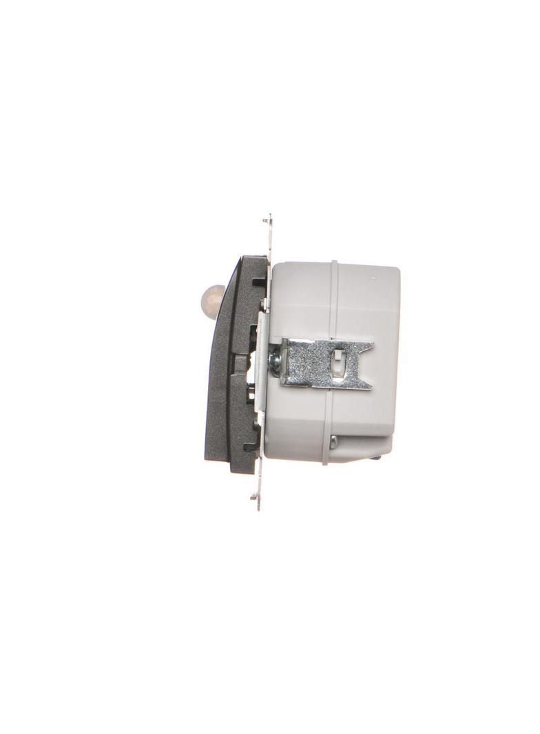 Simon 54 Oprawa oświetleniowa LED z czujnikiem ruchu 230 V AC 1.4 W białe neutralne 4000 K antracyt DOSCB.01/48 KONTAKT