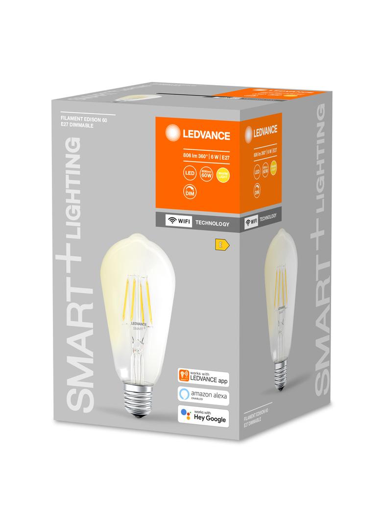 Lampa LED SMART+ Filament Edison Dimmable 60 5,5W E27