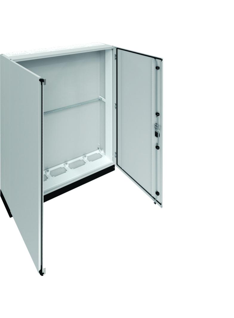 Rozdzielnica stojąca univers IP55 kl. I 1300x1850x275 z cokołem 100mm FR25E1 HAGER