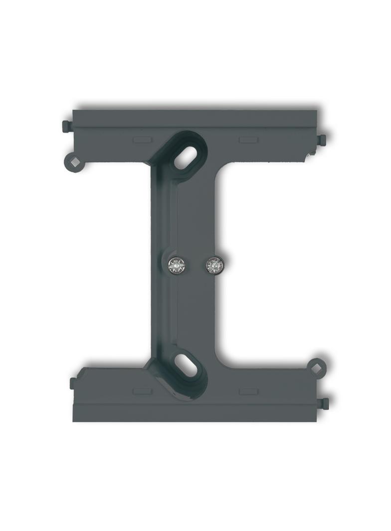 DECO / MINI Moduł rozszerzający puszkę natynkową pojedynczą, składaną do ramek wielokrotnych DECO, M