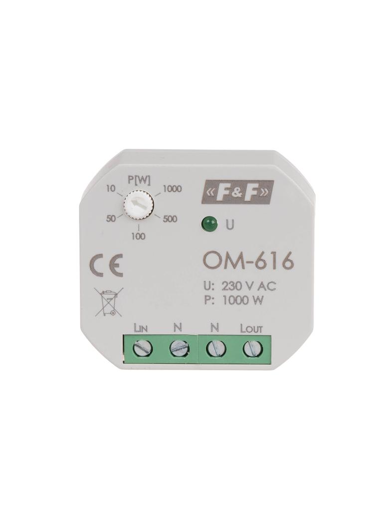 Ogranicznik poboru mocy montaż podtynkowy OM-616 F&F
