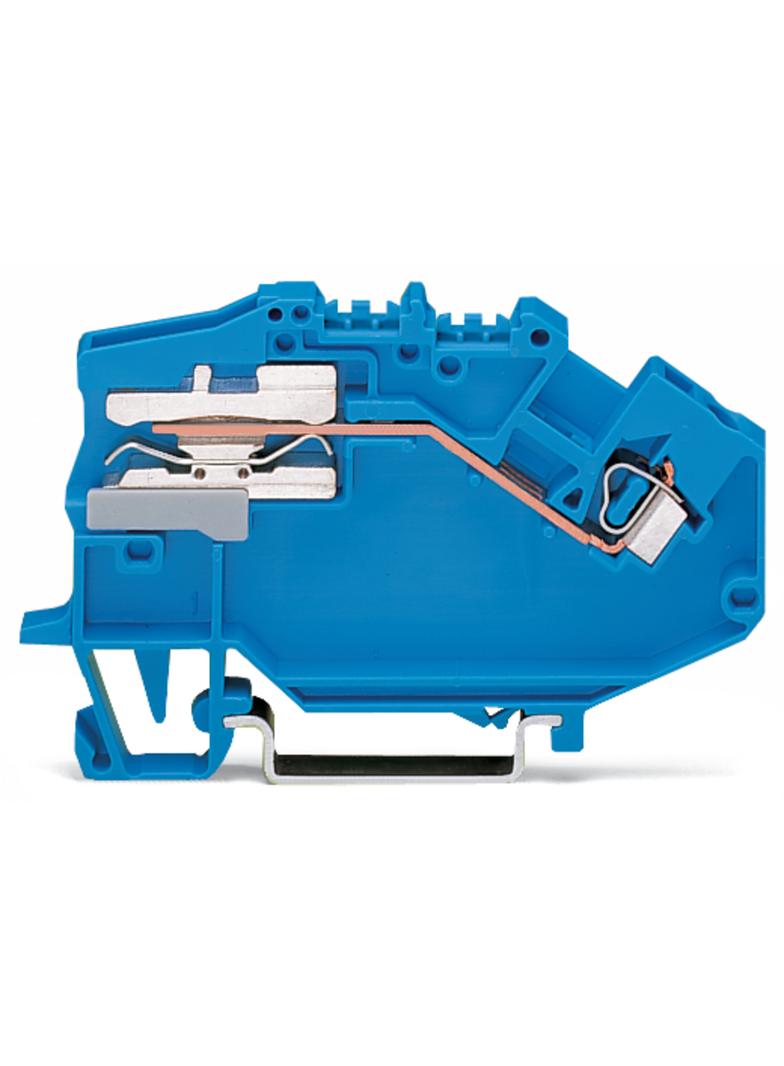 topJob złączka 1-przewodowa 2,5 mm2 do przewodu neutralnego niebieska