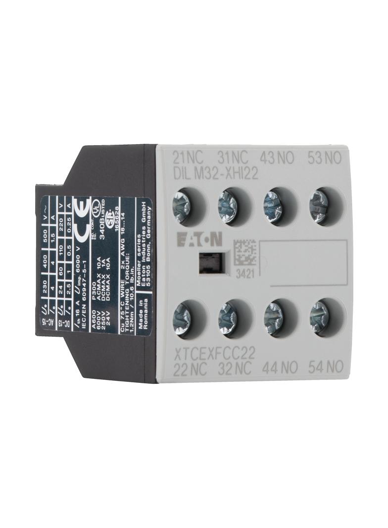 Styk pomocniczy 2Z 2R montaż czołowy DILM32-XHI22 277377 EATON