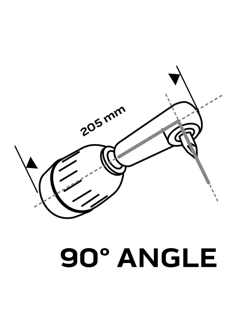 Kątowa nasadka na bity