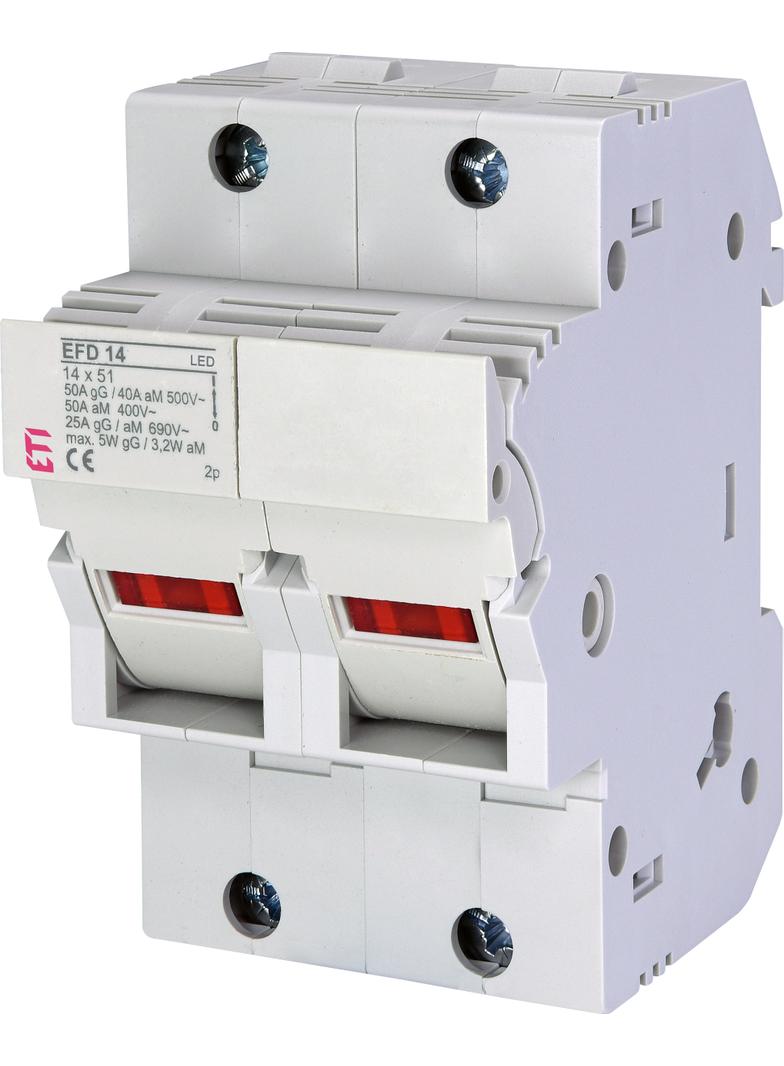 Rozłącznik bezpiecznikowy EFD 14 2P LED 002560013 ETI
