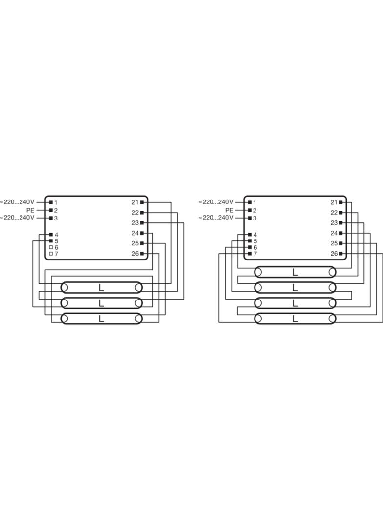 Statecznik elektroniczny Quicktronic PRO5 3 4x14 220-240