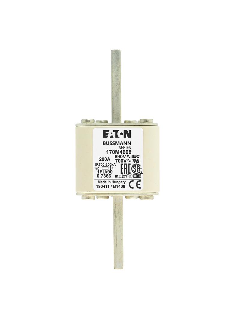 FUSE 200A 690V 1FU/90 AR UC Wkładka szybka 200A AC 690V rozmiar 1 53x69x136 mm aR IEC UL 170M4608 EA