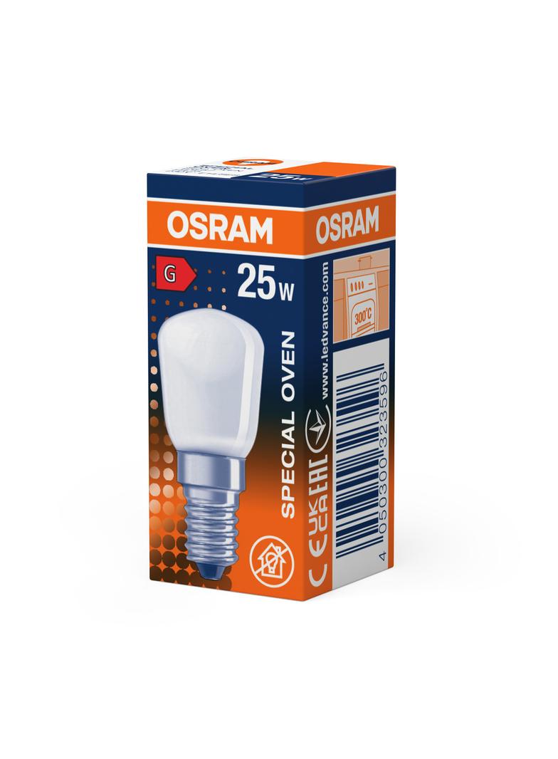 Żarówka specjalna T26/57 FR 25 matowa