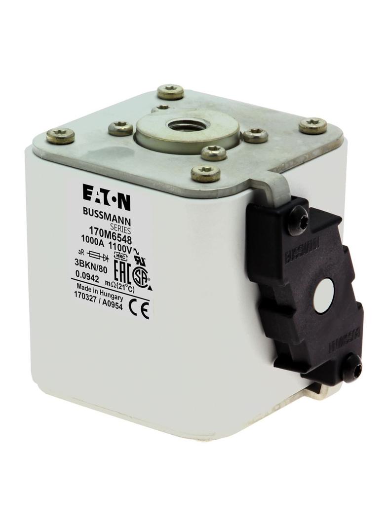 FUSE 1000A 1100V 3BKN/80 AR Wkładka szybka 1000A AC 1100V rozmiar 3 76x92x83 mm aR IEC UL 170M6548 E