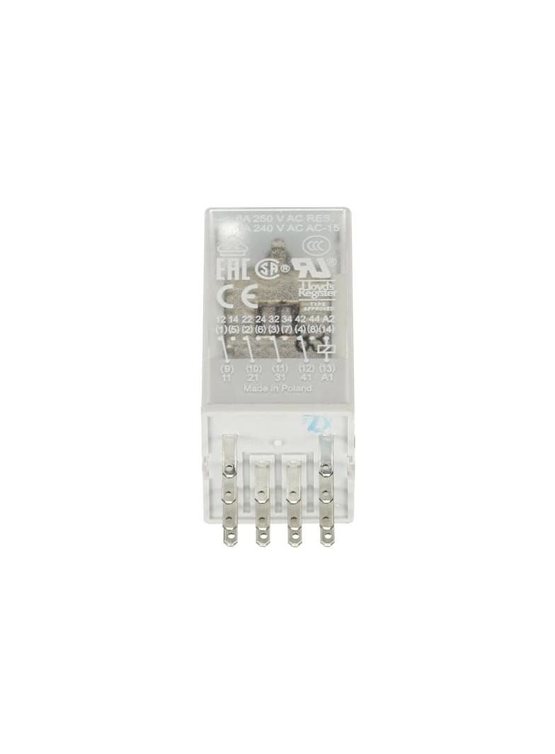 Przekaźnik CR-M110AC4, A1-A2=110V AC, 4 styki c/o 250V/6A 1SVR405613R7000 ABB