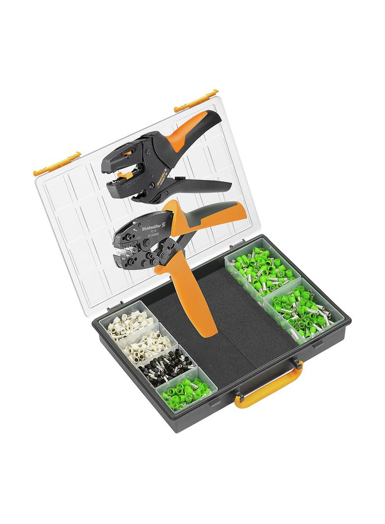 CRIMP-SET PZ 16 Zestaw do łączenia i mocowania przewodów, nr katalogowy 9025850000