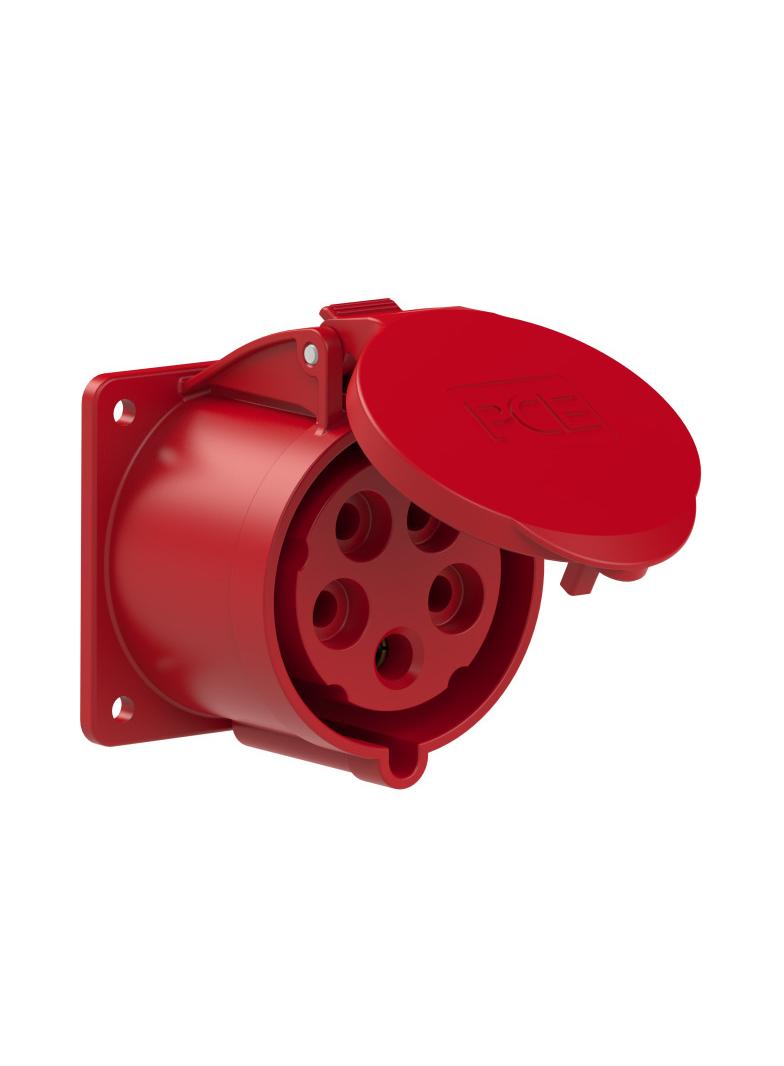 GNIAZDO TABLICOWE PROSTE TWIST 32A 400V 3P+Z+N 75x75mm 325-6f7 PCE