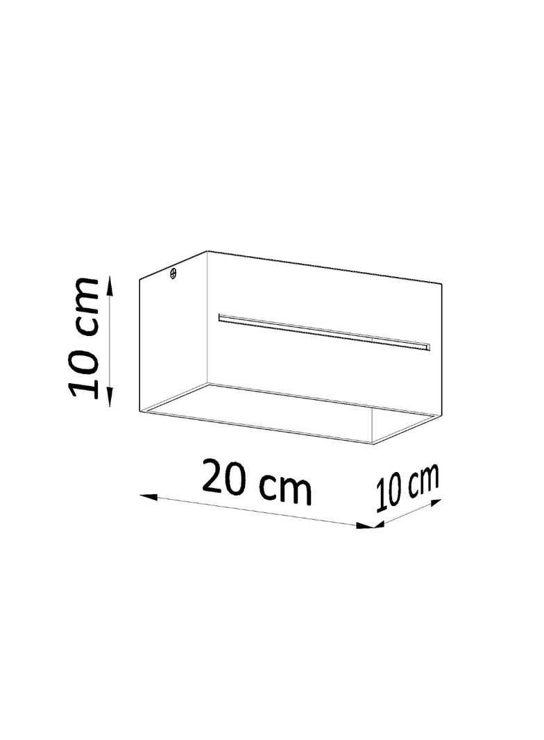 Sollux Plafon LOBO MAXI biały SL.0383