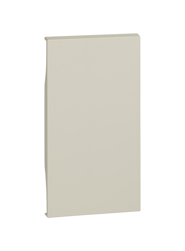 LIVING NOW - PLAKIETKA MODUŁU ZAŚLEPKI - 2 MODUŁY - PIASKOWY BEŻ, Bticino