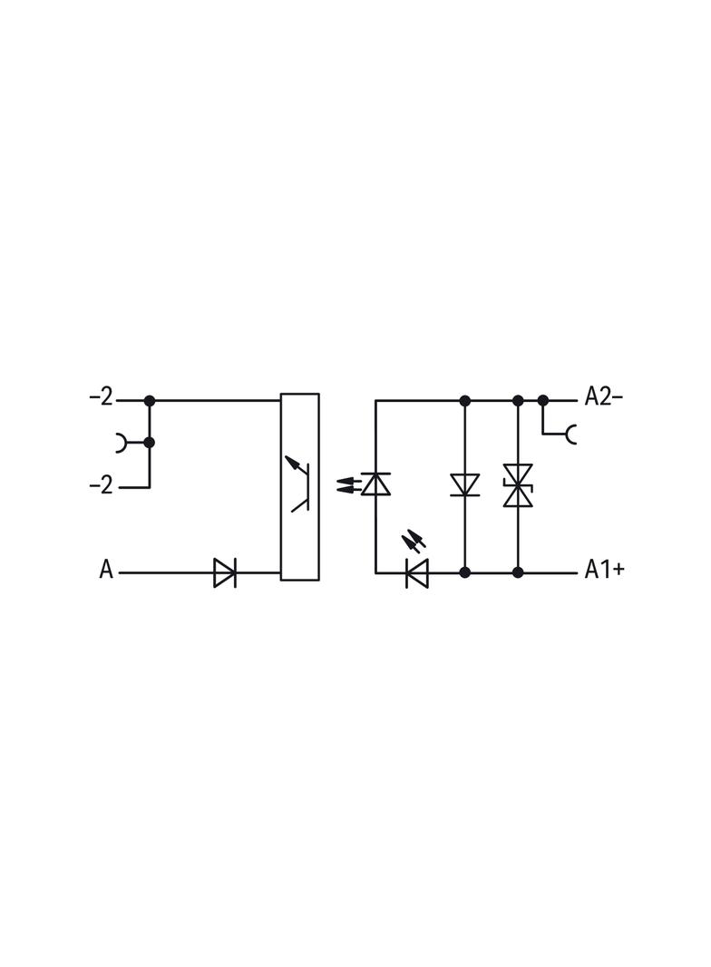 złączka z optoseparatorem 24VDC/24VDC/100mA