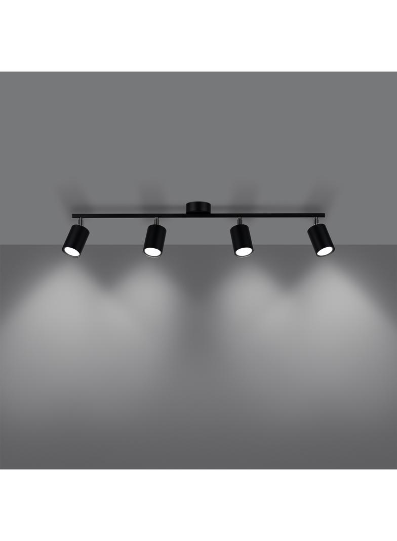 Sollux Plafon LEMMI 4L czarny SL.1168