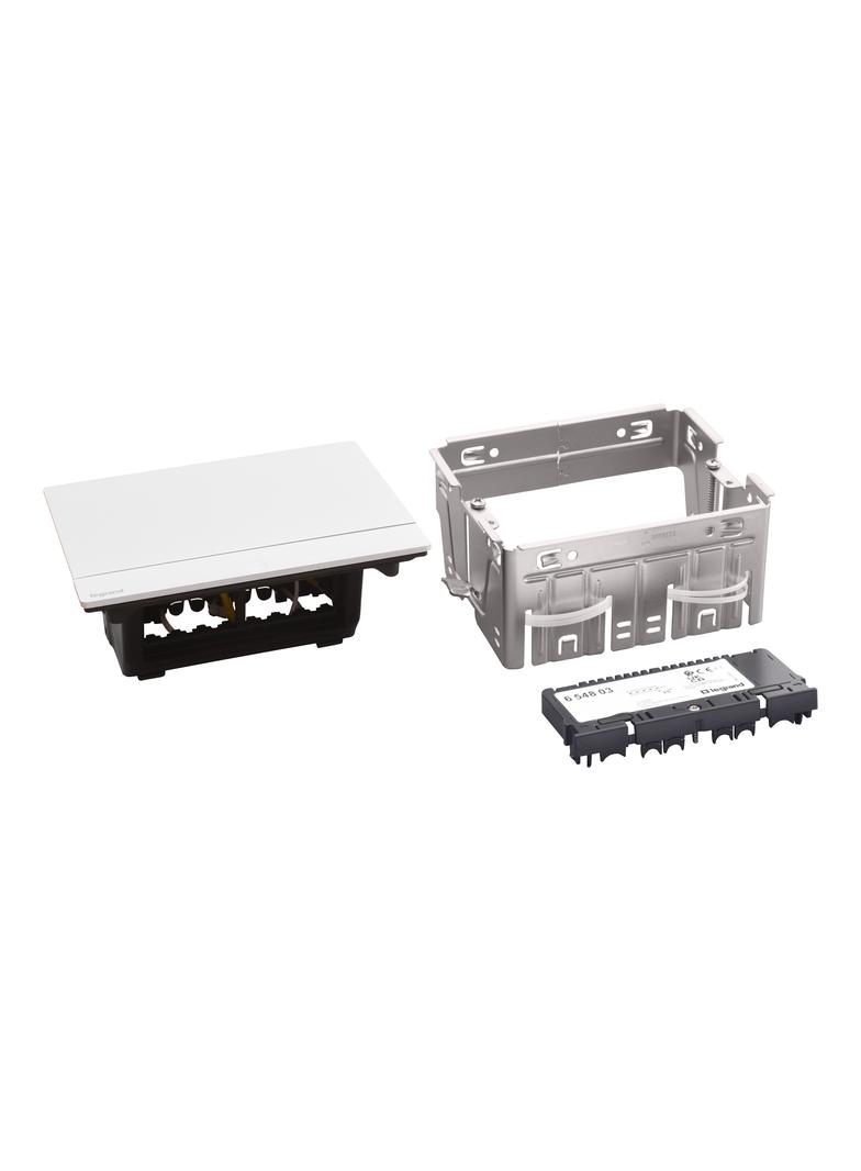 INCARA: POP UP - 4 MODUŁY MOSAIC 45-ALUMINIUM, Legrand