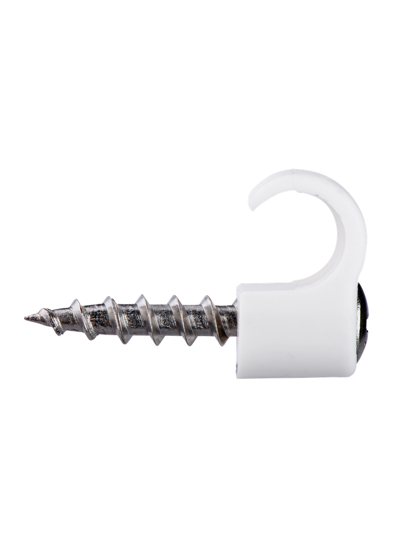 Thorsman klips kablowy wkręcany TCS-C5M 10...14 32/21/5 biały