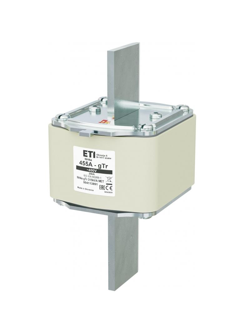 WT/NH 4a 315A gTR 400V -pomiarowa - Wkładka topikowa WT/NH gTr pomiarowa