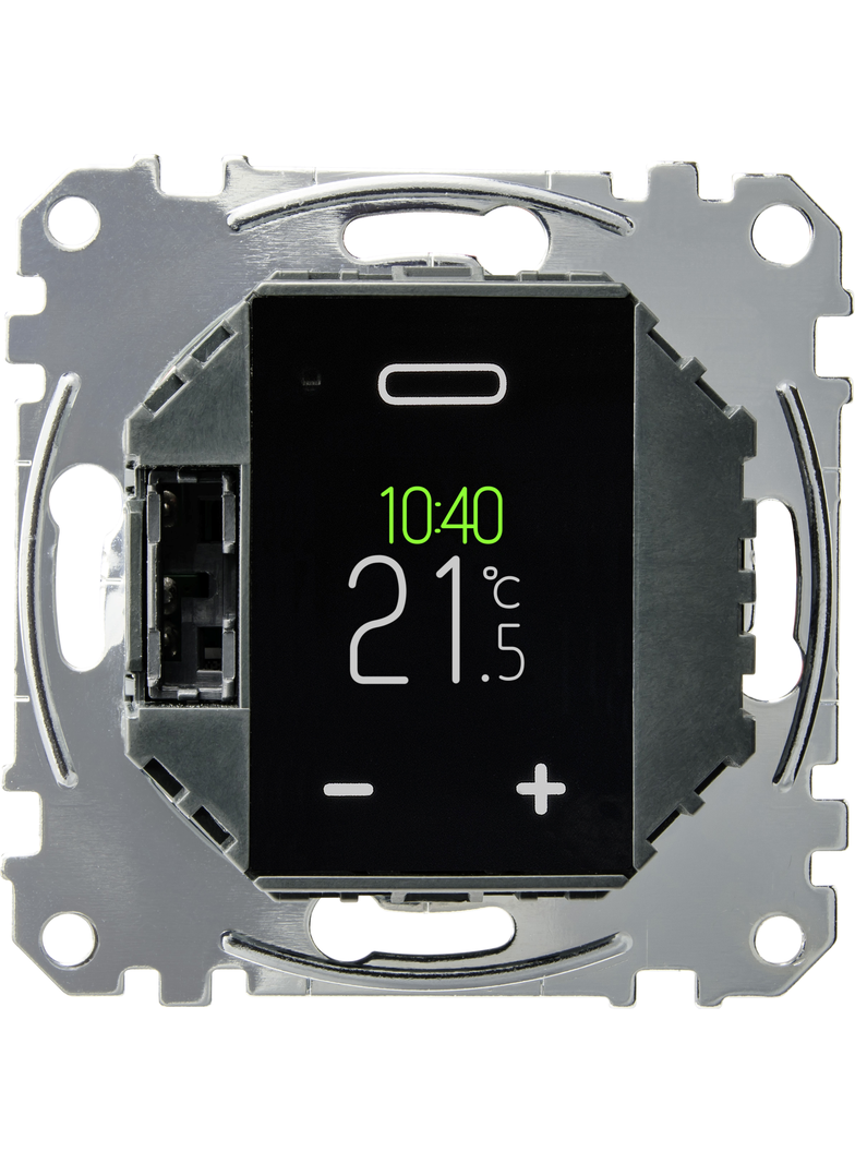 Merten - tygodniowy regulator temperatury z wyświetlaczem LCD