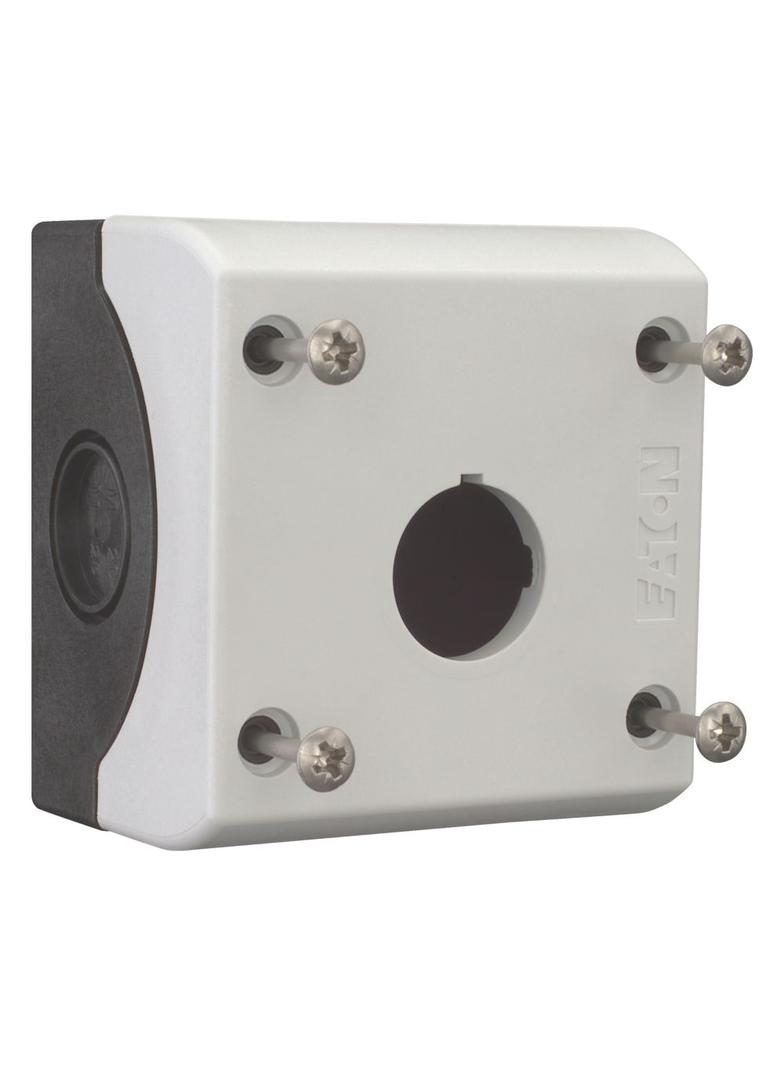 M22-I1 Obudowa kasety 1-otworowa 22mm szara IP67 216535 EATON