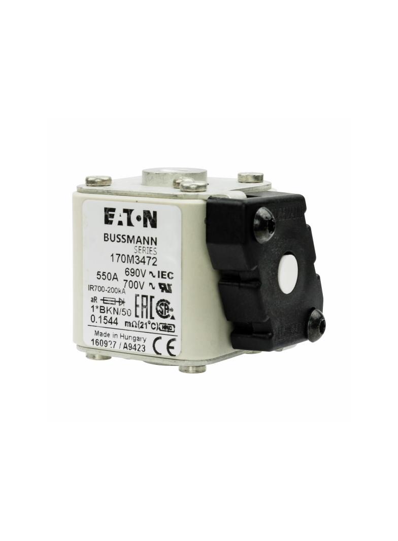 FUSE 550A 690V 1*BKN/50 AR UC Wkładka szybka 550A AC 690V rozmiar 1 aR IEC UL 170M3472 EATON