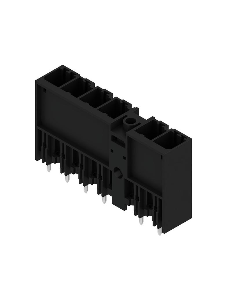 SV 7.62HP/06/180MF5 3.5SN BK BX Złącze wtykowe płytek drukowanych /30szt./ WEIDMULLER