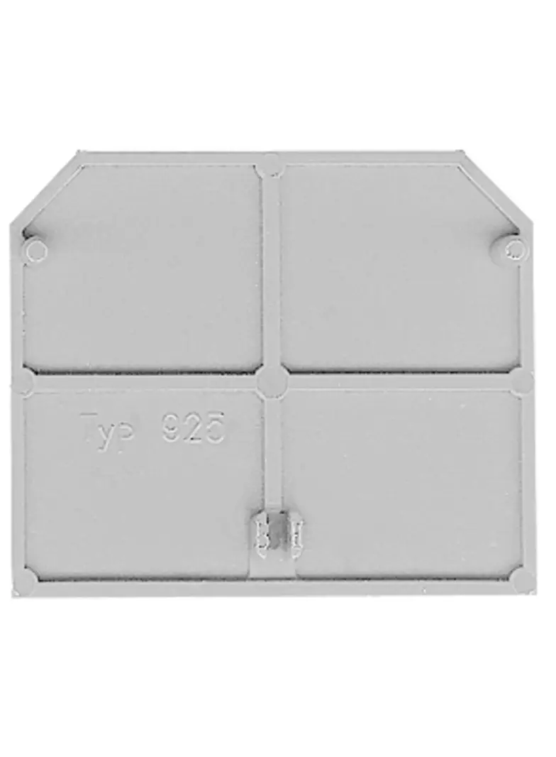 T925 ,  Przekładka, TS 35, dla złączki ZSG 1-16.0, szary