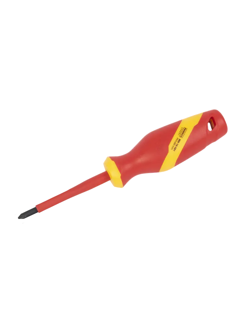 Wkrętak izolowany krzyżakowy PH1x80 mm 1000V Cr-V MN-10-581 RAWLPLUG